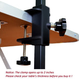Overhead Pet Grooming Arm with Clamps and Harness – Suitable for use with most Tables