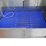 46” Stainless Steel Dog Grooming Bath with Ramp
