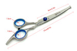 Professional Curved Dog Scissors & Thinning Shears Set | Comfortable & Adjustable
