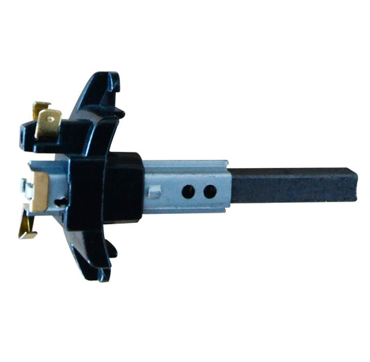 Replacement carbon brush assembly for a Gravitis pet dryer motor.