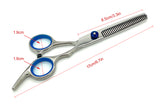 Professional Dog Grooming Scissors Five Piece Set with Case