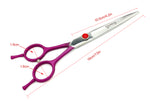 7.5” Ambidextrous straight scissors with case