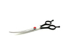 Dog Grooming Scissors – 7.5” Ambidextrous Up-curved scissors With Case
