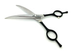 Dog Grooming Scissors – 7.5” Ambidextrous Up-curved scissors With Case