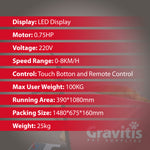 Dual Purpose Electric Treadmill For Dogs AND Humans. Dog training motorized running machine for pets and people