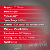 Dual Purpose Electric Treadmill For Dogs AND Humans. Dog training motorized running machine for pets and people