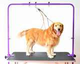 Overhead Pet Grooming Arm with Clamps and Harness – Suitable for use with most Tables