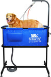 Portable 40" Pet Bathtub | Dog Cat Grooming Bathing and Shower
