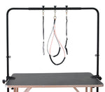 Overhead Pet Grooming Arm with Clamps and Harness – Suitable for use with most Tables