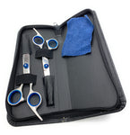 Professional Curved Dog Scissors & Thinning Shears Set | Comfortable & Adjustable