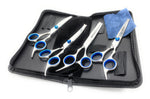 Professional Dog Grooming Scissors Five Piece Set with Case