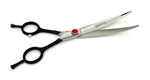 Dog Grooming Scissors – 7.5” Ambidextrous Up-curved scissors With Case