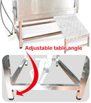 46” Stainless Steel Dog Grooming Bath with Ramp