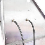 46” Stainless Steel Dog Grooming Bath with Ramp